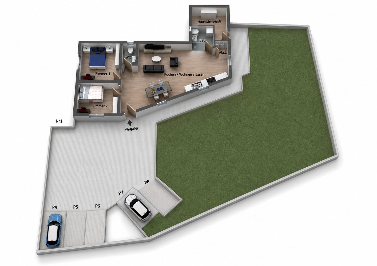 (VERMIETET) Moderne 3-Zimmer-Neubauwohnung in Laufenburg
